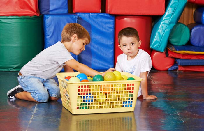 how to clean indoor playground equipment