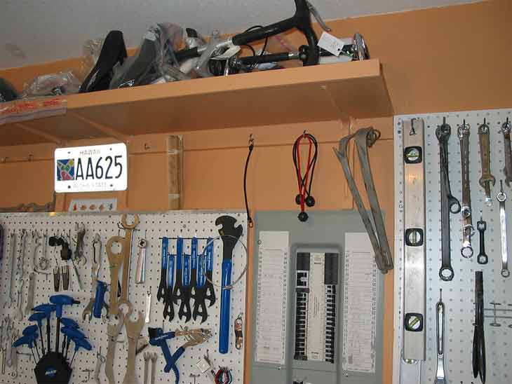 How To Secure Pegboard Hooks