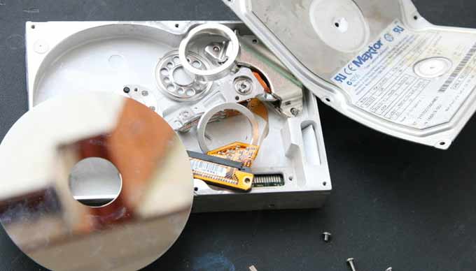 How to Destroy a Hard Drive